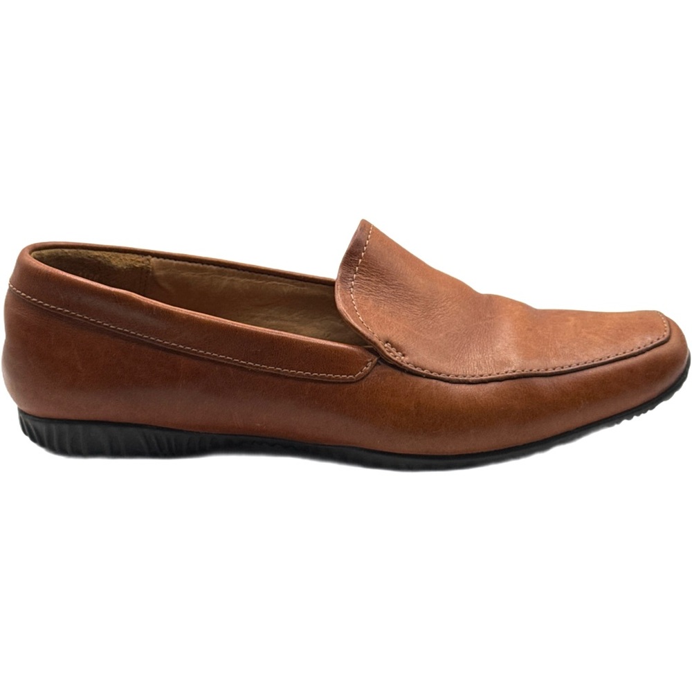 Timberland Brown Leather Women's Comforia System Slip On Loafers Size 6M